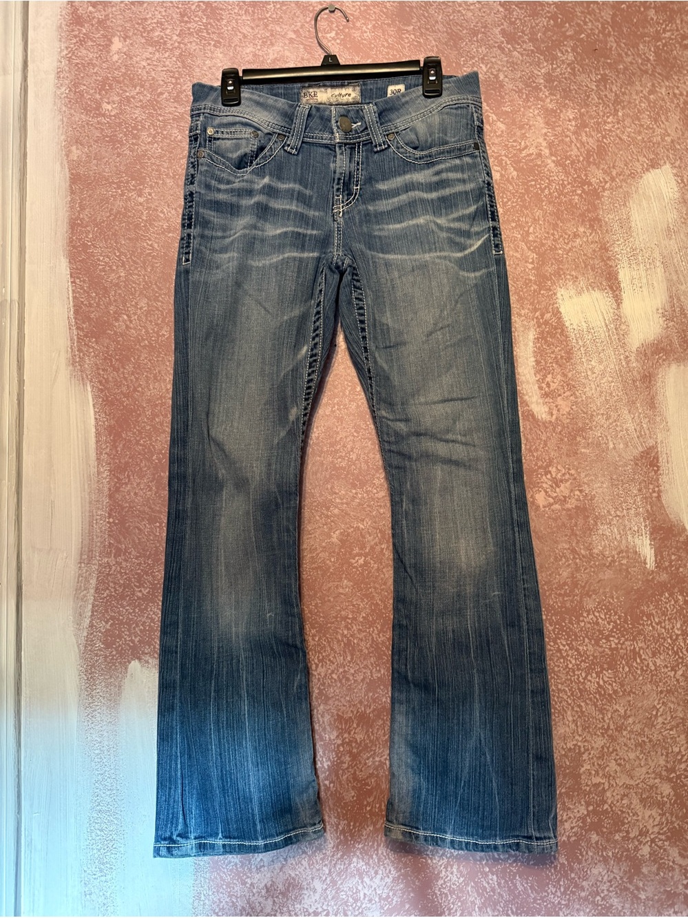 BKE Women's Medium Blue Bootcut Jeans